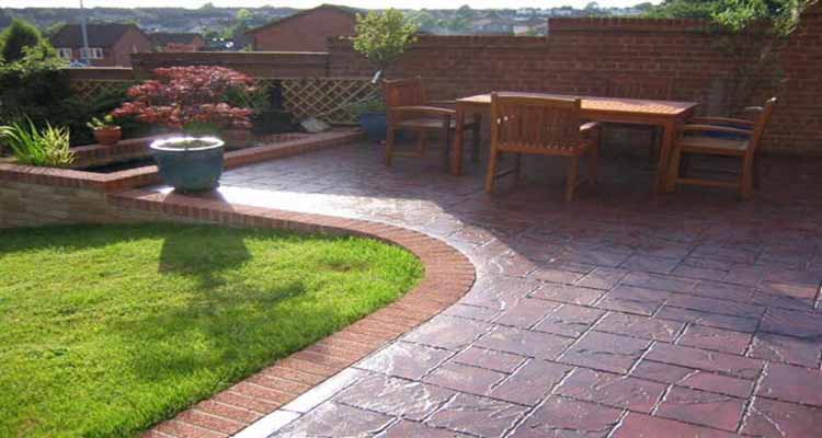 red driveway bricks Bingham